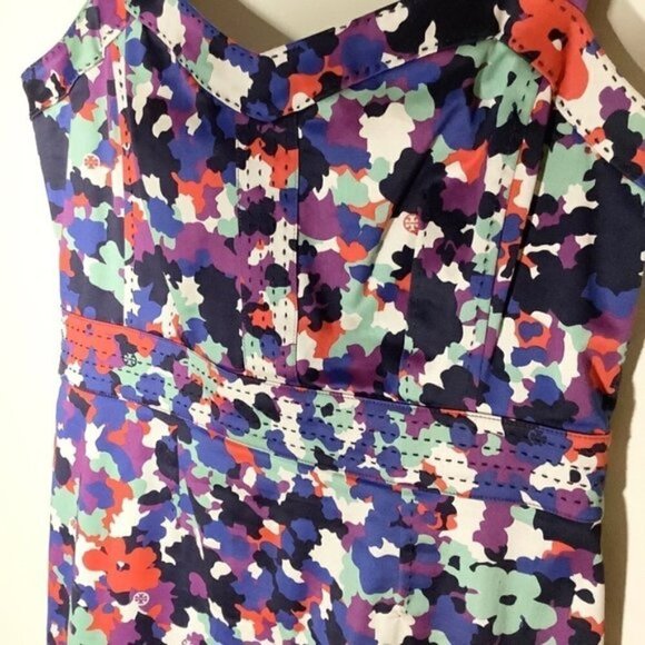 TORY BURCH FLORAL STRAPS BERDINE DRESS - Picture 15 of 16